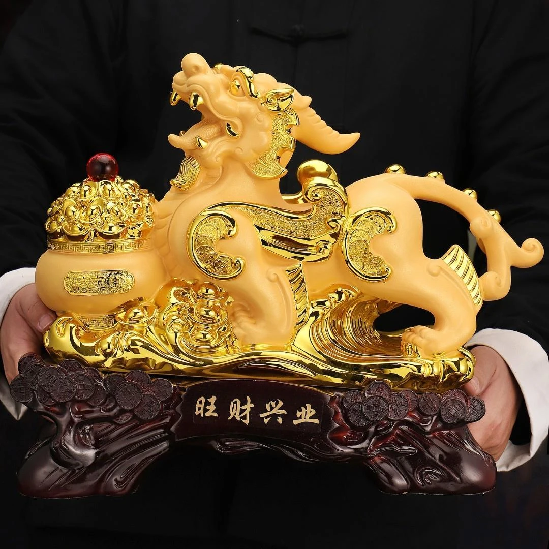 貔貅招财摆件家居客厅电视柜皮丘一对老板桌办公室装饰品开业礼品