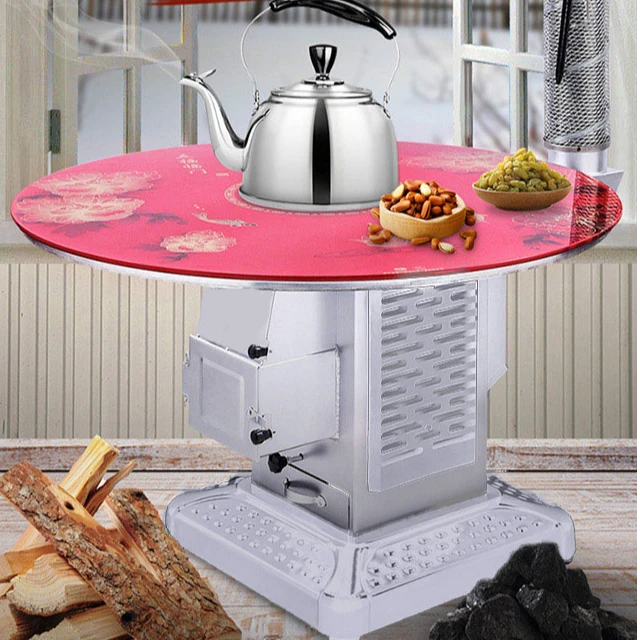 特厚农村无烟家用多功能气化烤火柴煤两用取暖炉