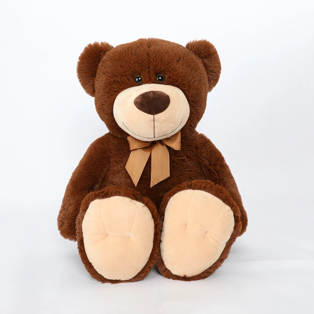 【毛绒甄选】毛绒玩具蝴蝶结熊66公分