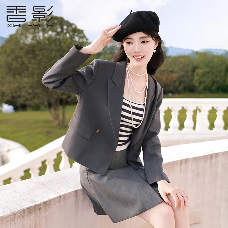 【直播专享】I833152西装 香影小西装外套女春秋季新款高级感小