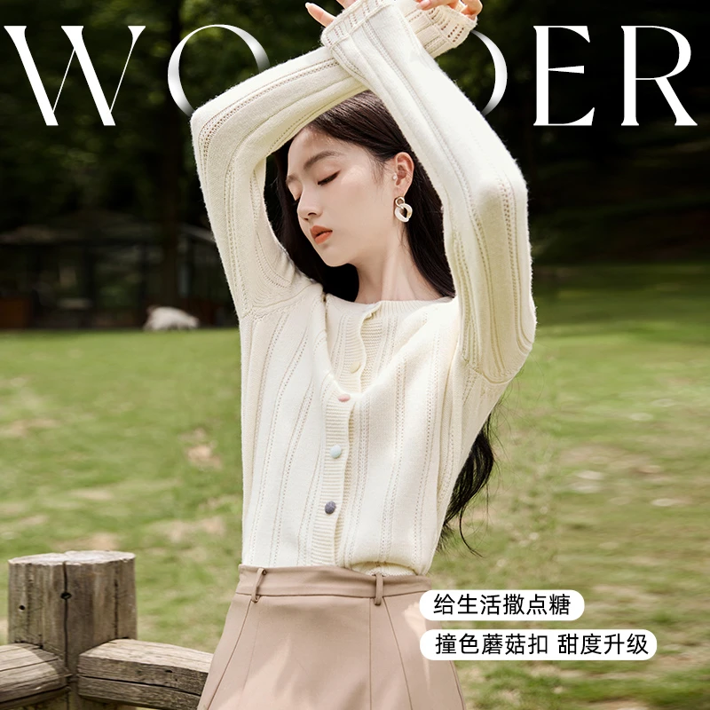 【金拐子专属】Z843147毛针织衫 香影温柔气质针织衫女秋季新款