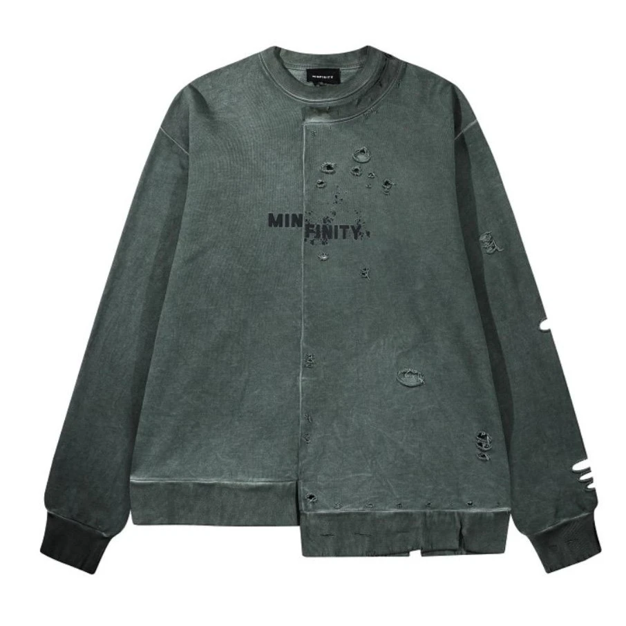 M infinity秋冬季休闲潮流圆领卫衣