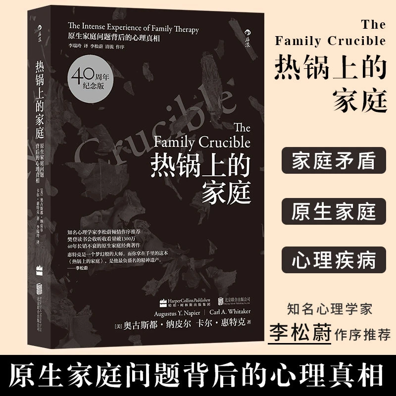 热锅上的家庭 40周年纪念版 家庭治疗心理学书籍原生家庭经典著作