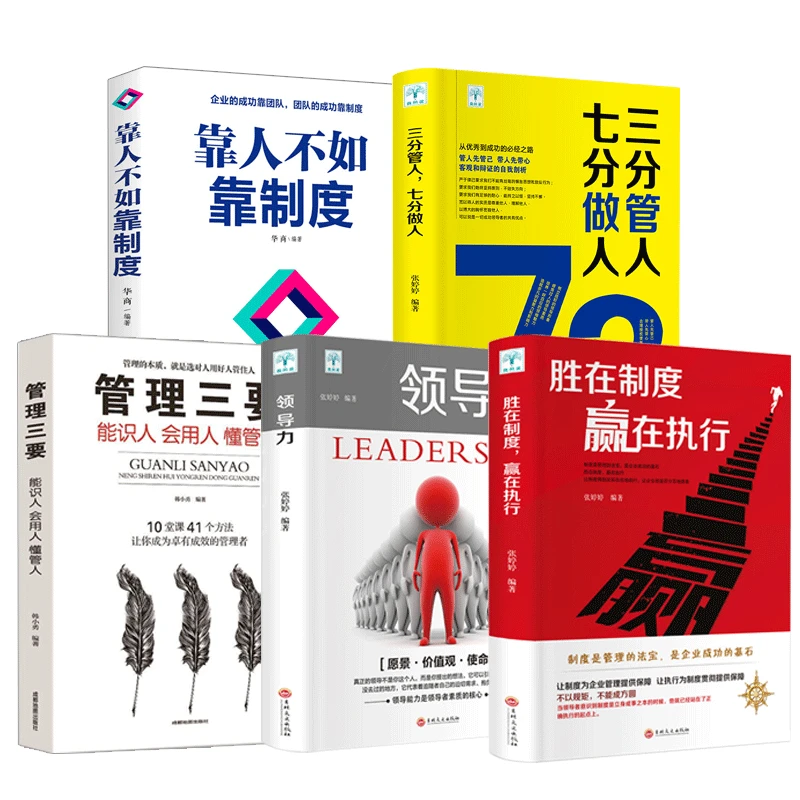 【】胜在制度赢在执行 企业管理学团队制度领导力成功励志书籍
