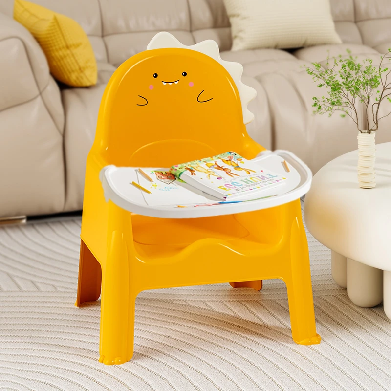 加厚肯德基宝宝餐椅靠背座椅塑料儿童餐椅宝宝1-3岁家用防滑凳子