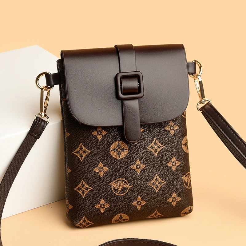 真皮小包2024新款夏手机包包百搭女士单肩零钱包时尚迷你斜跨女包