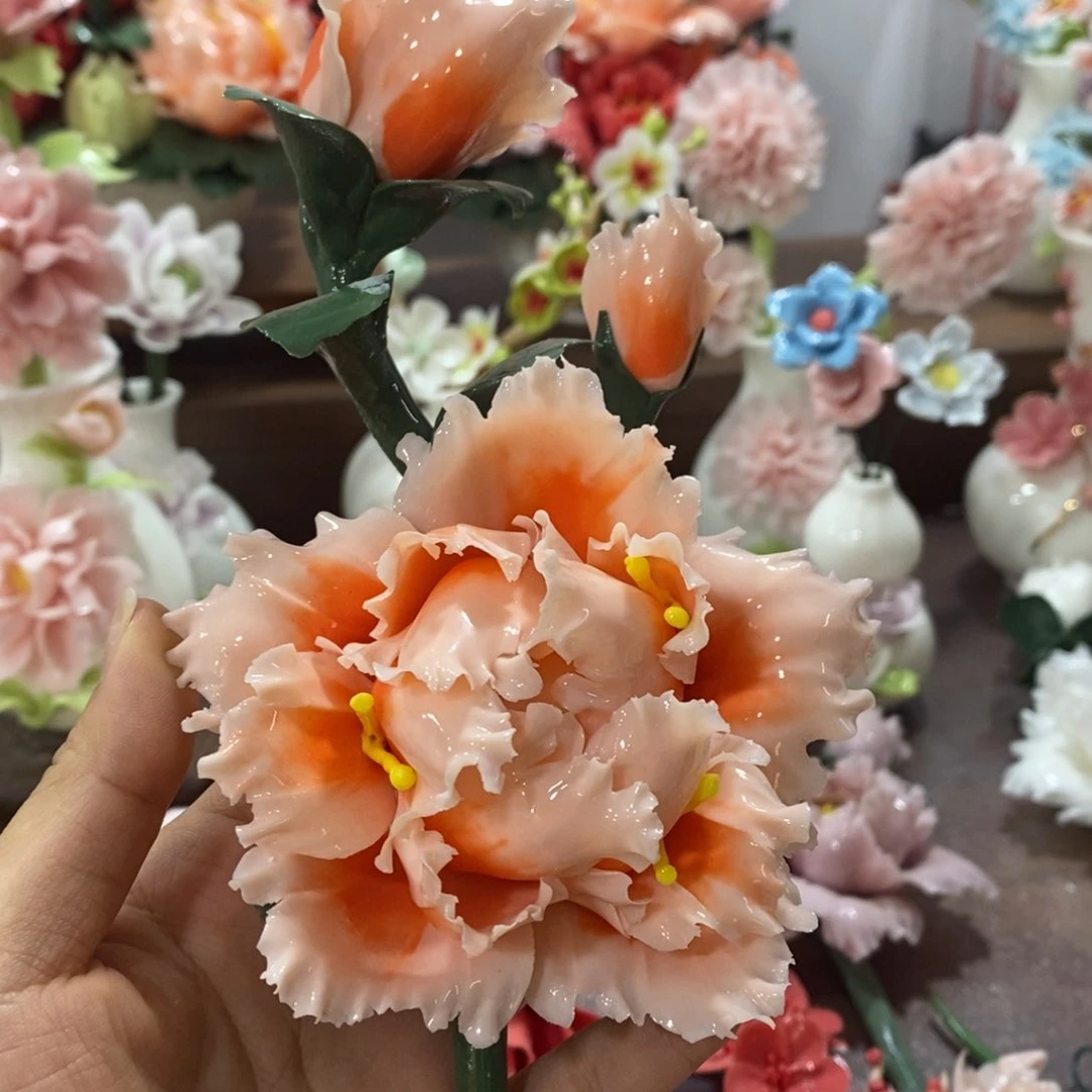 瓷片陶瓷工艺品摆件