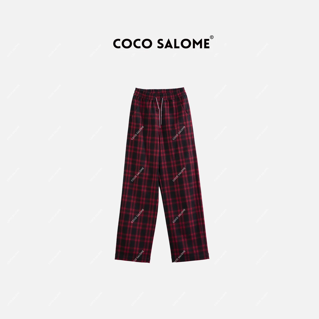 COCO SALOME⒀【魔术师】2024新款限定女款潮流时尚直筒长裤761K