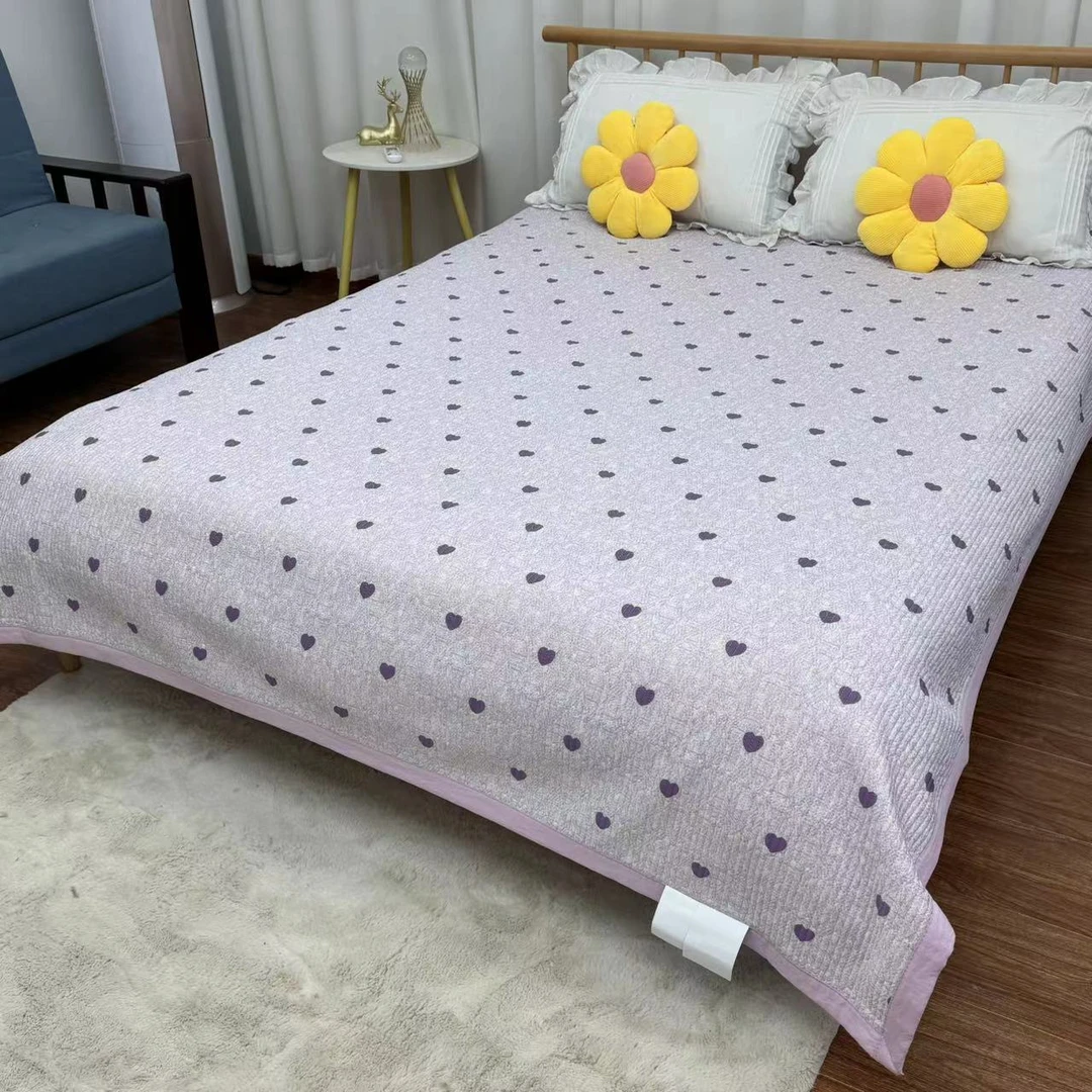 【心动紫】  加大加厚凉感双人凉席