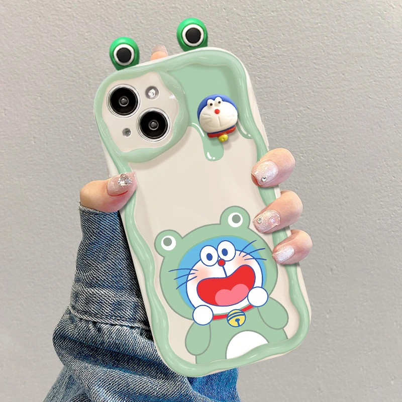 奶油蓝胖子支架适用苹果vivo华为oppo小米iPhone15新款小众手机壳