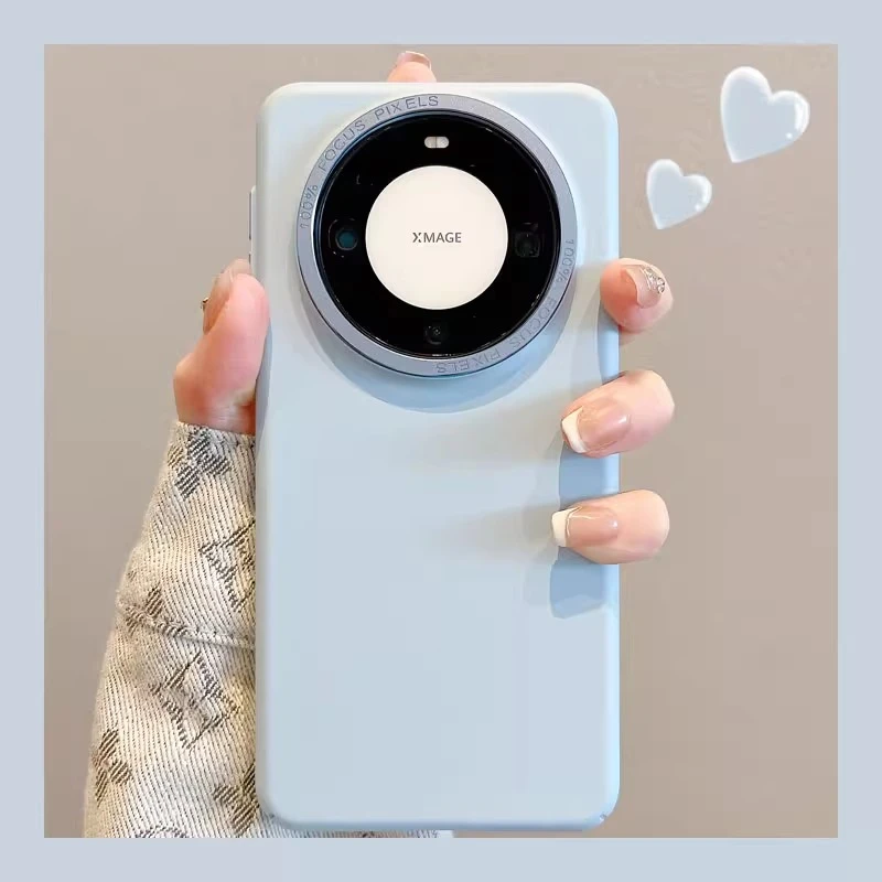 磨砂肤感适用华为mate60pro+手机壳mate40pro纯色mate50pro保时捷