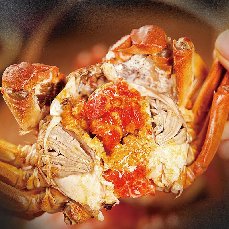 【活蟹】蟹大伯苏州精品大闸蟹全母蟹4.1-3.8两8只+2只！冷链发货！