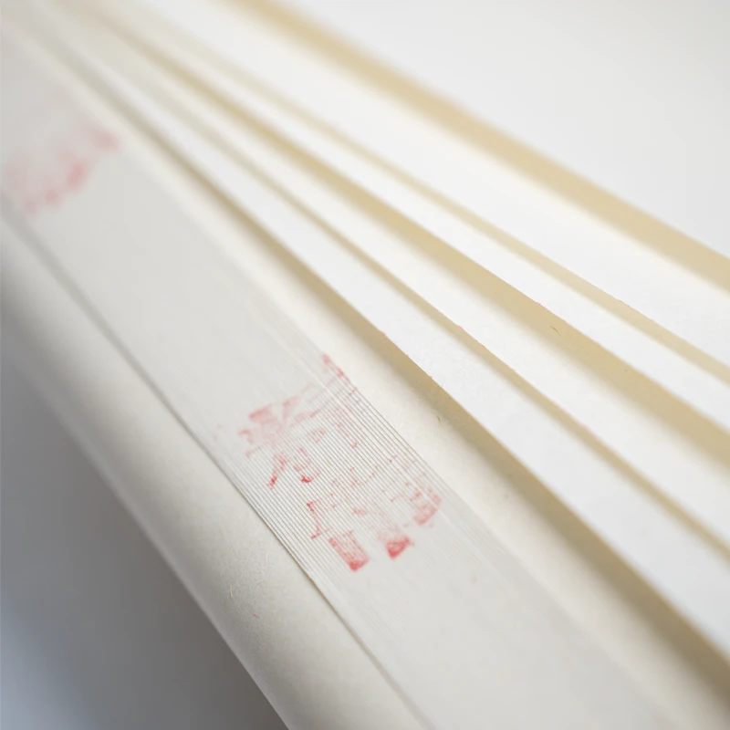 【古法手制宣纸】富阳元书纸精制白唐纸纯手工半生熟书法专用作品纸