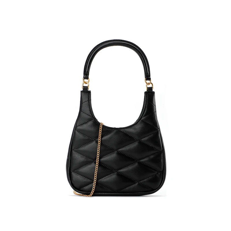 皮匠老徐休闲时尚百搭真皮羊皮单肩包腋下包6207