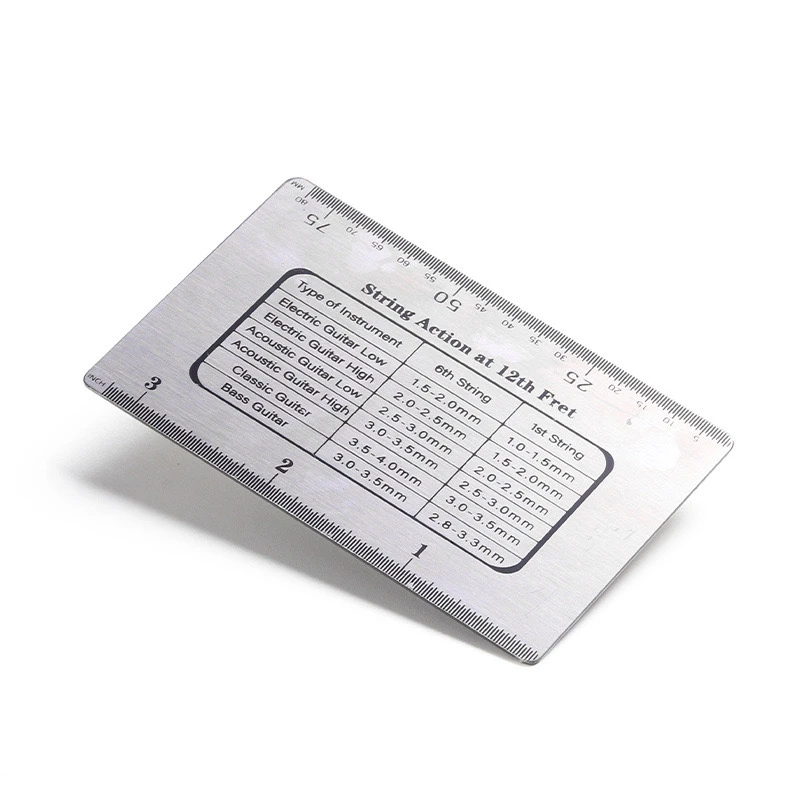 吉他专用弦距尺