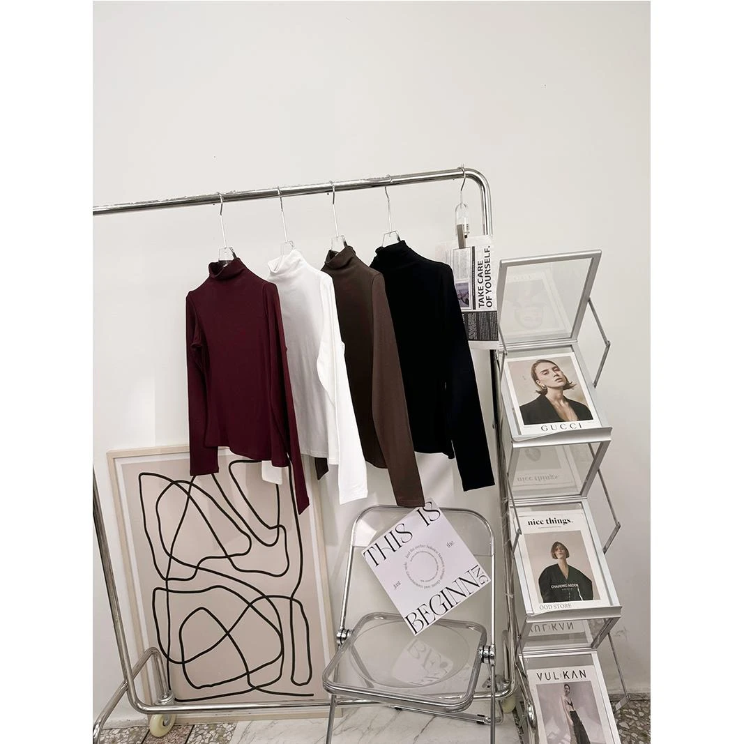 小象10月 瑜伽服高领加绒长袖