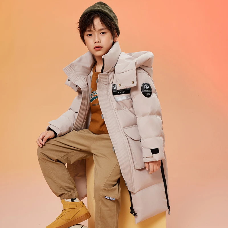 鸭鸭精选2024新款男女童亲子冬季爆款高品质时尚儿童羽绒服9713