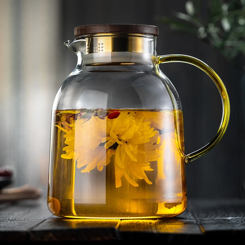 玻璃茶壶单壶耐高温电陶炉专用烧水养生煮茶家用耐热泡茶花茶茶具