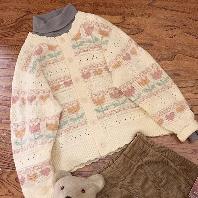 2024秋季毛衣新款甜美可爱风