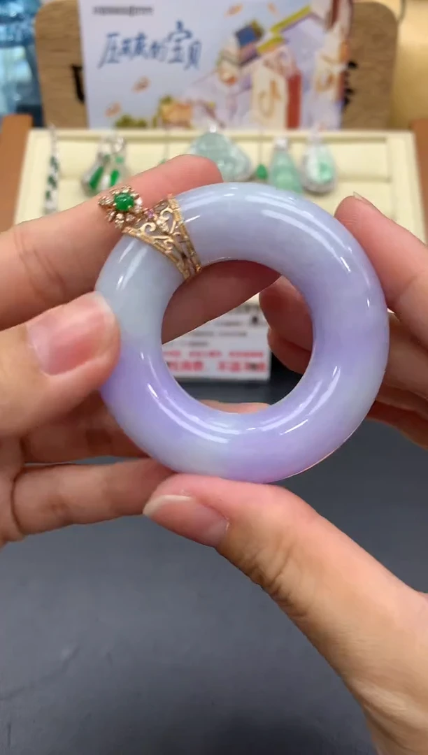 【闪购商品】翡翠颈饰18K金镶嵌576-中国好珍宝