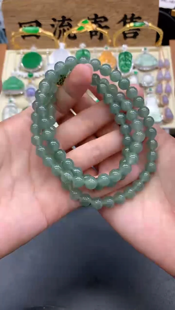 【闪购商品】翡翠颈饰未镶嵌155-多人