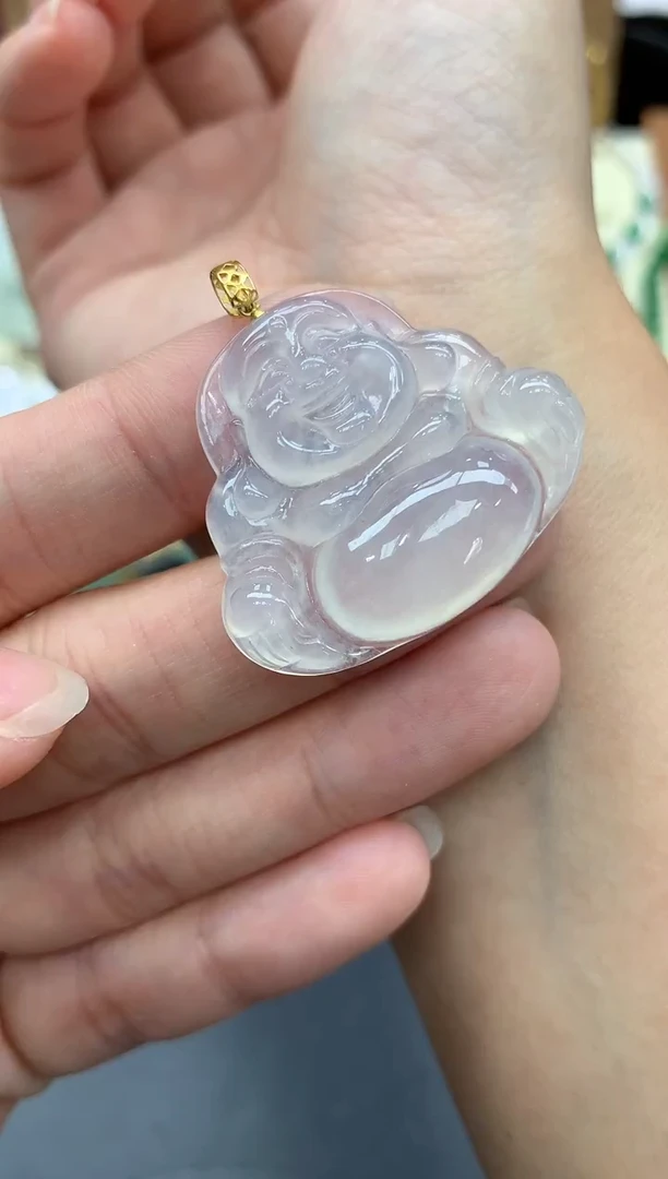【闪购商品】翡翠颈饰18K金镶嵌439-多人