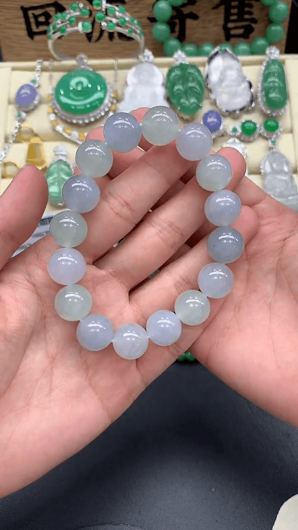 【闪购商品】翡翠手串未镶嵌344-多人