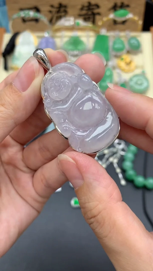 【闪购商品】翡翠颈饰18K金镶嵌407-中国好珍宝