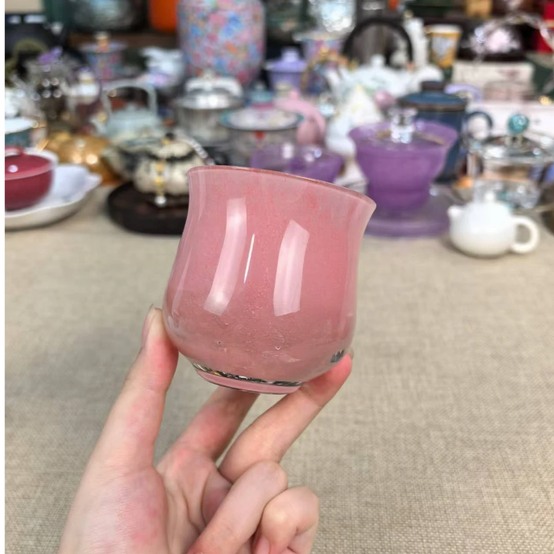 【闪购商品】粉水晶泡泡杯