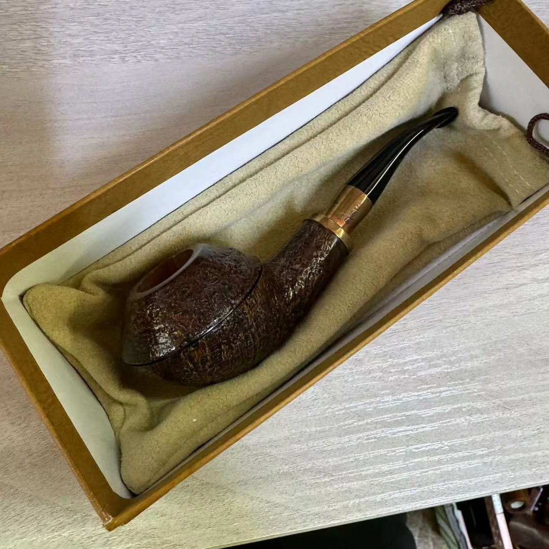 意大利传奇品牌白胡子烟斗全新  原盒