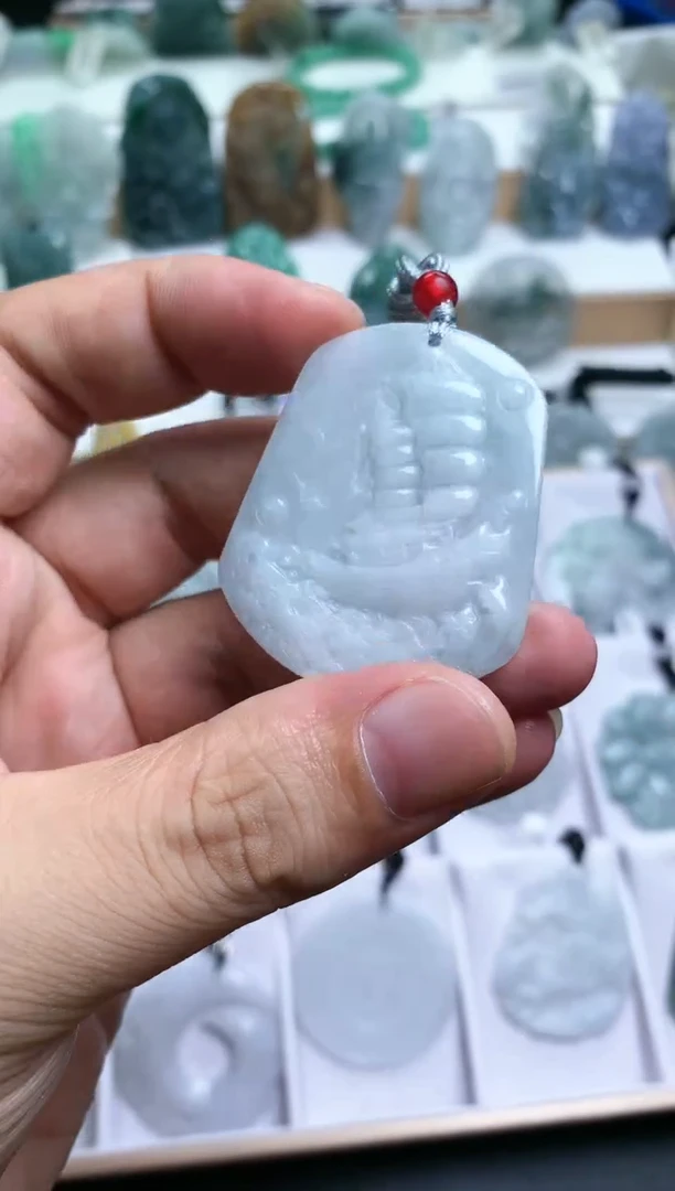 【闪购商品】翡翠颈饰未镶嵌3205挂件