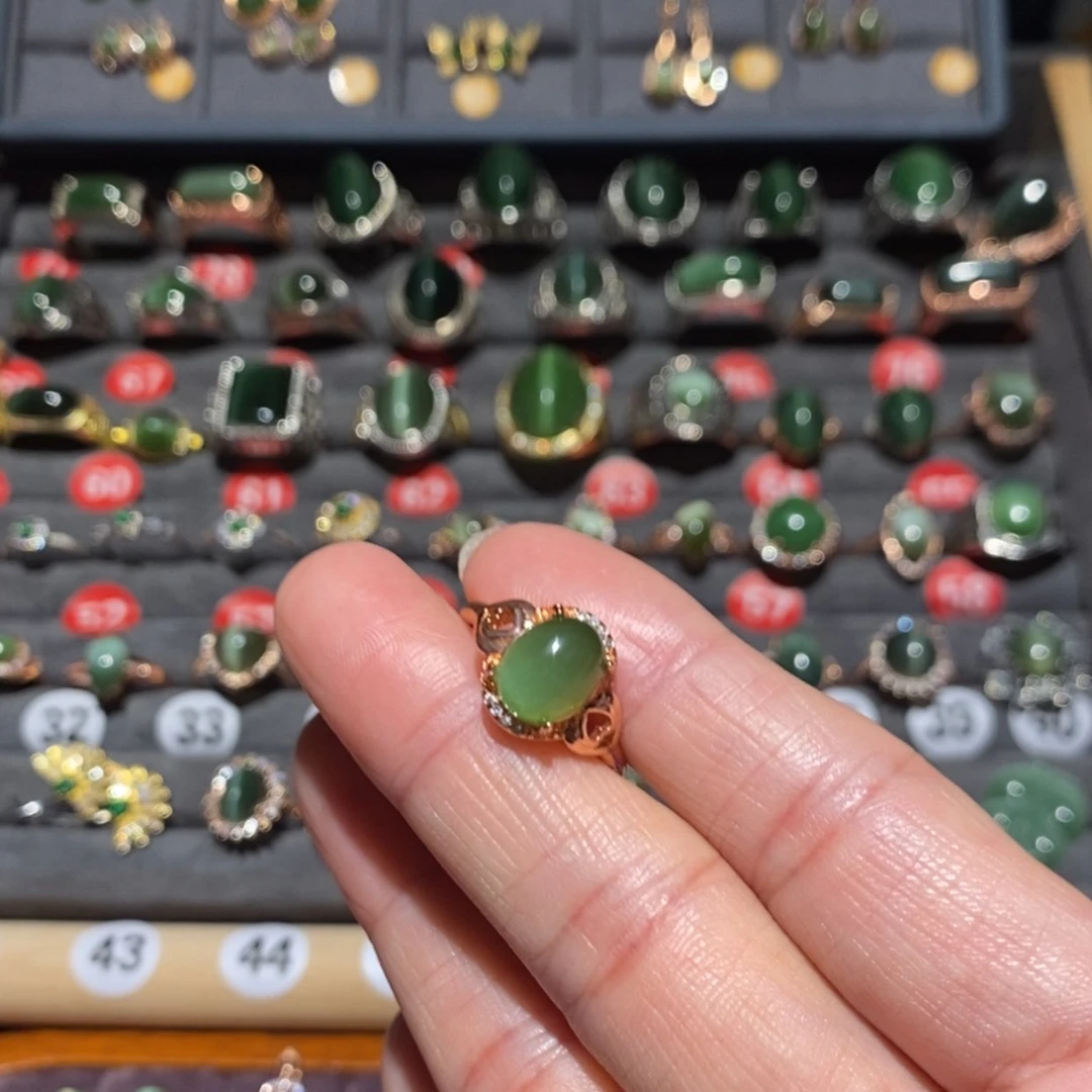 【闪购商品】和田玉戒指合金