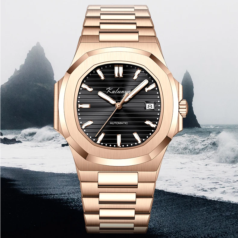 【振飞集团】鹦鹉螺系列 9150-HJ 玫壳轻奢男士腕表 DZX