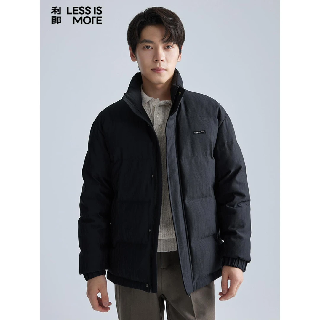 【商场同款】利郎24年新款青年商务轻薄冬季羽绒中长款风衣A4DRF003