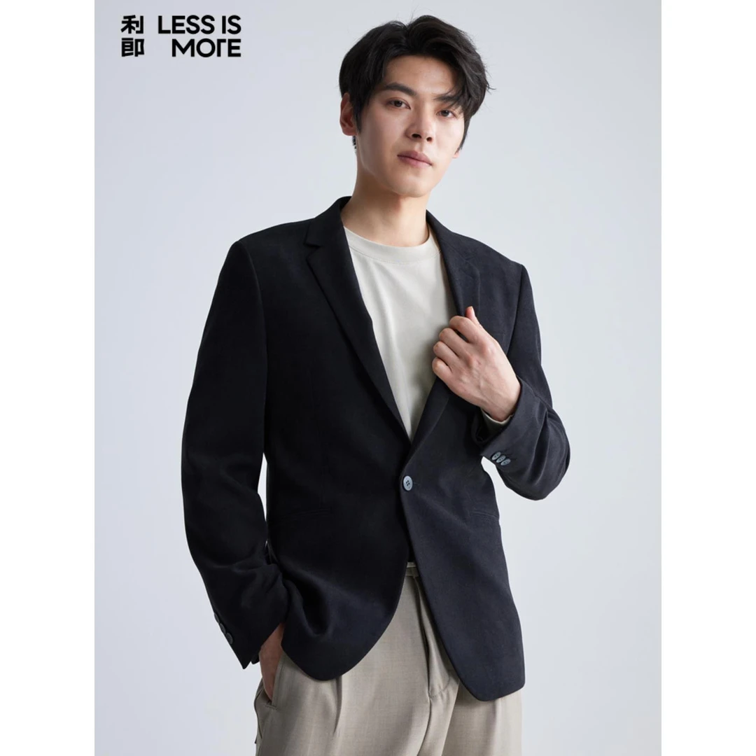 【中秋好礼季】2024利郎新款青年商务单西休闲西装外套(A4QDX02)