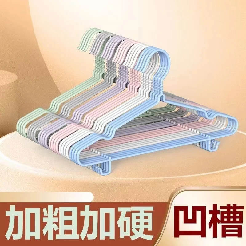 衣架成人加粗加厚无痕防滑衣服架学生宿舍家用撑子精品晾衣架