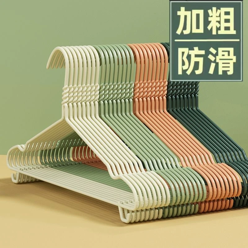 衣架成人挂衣服架子儿童无痕收纳防滑学生宿舍晾衣撑子晒加粗