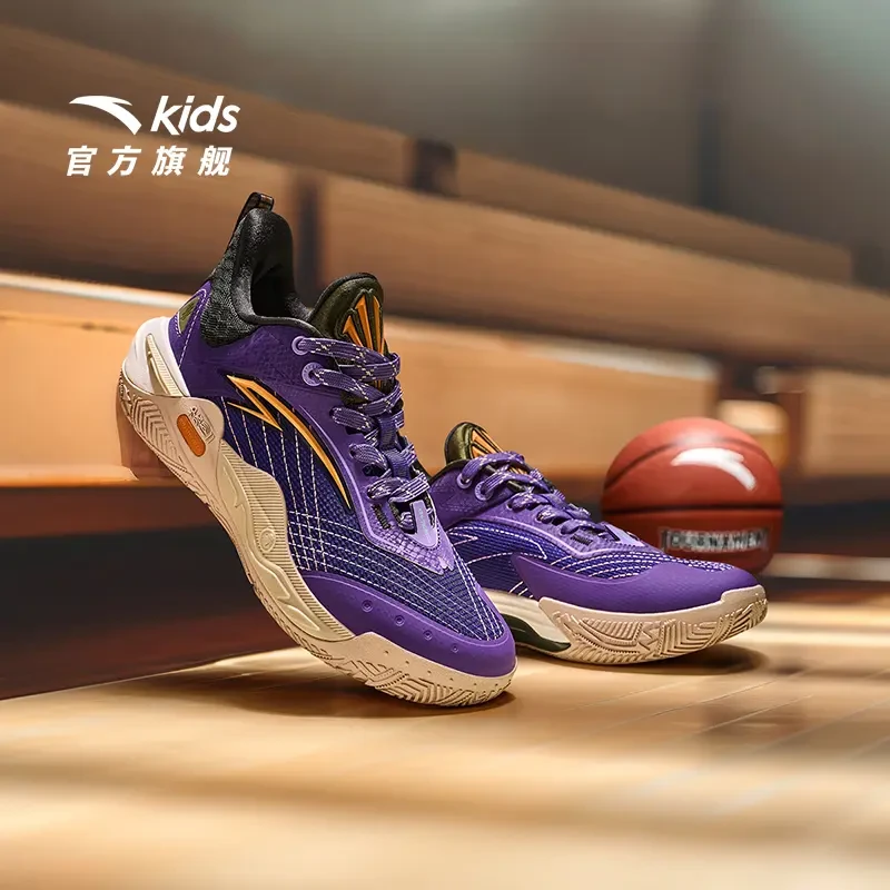 【欧文SPEED】安踏儿童实战篮球鞋先驱一代缓震舒适运动鞋312441132