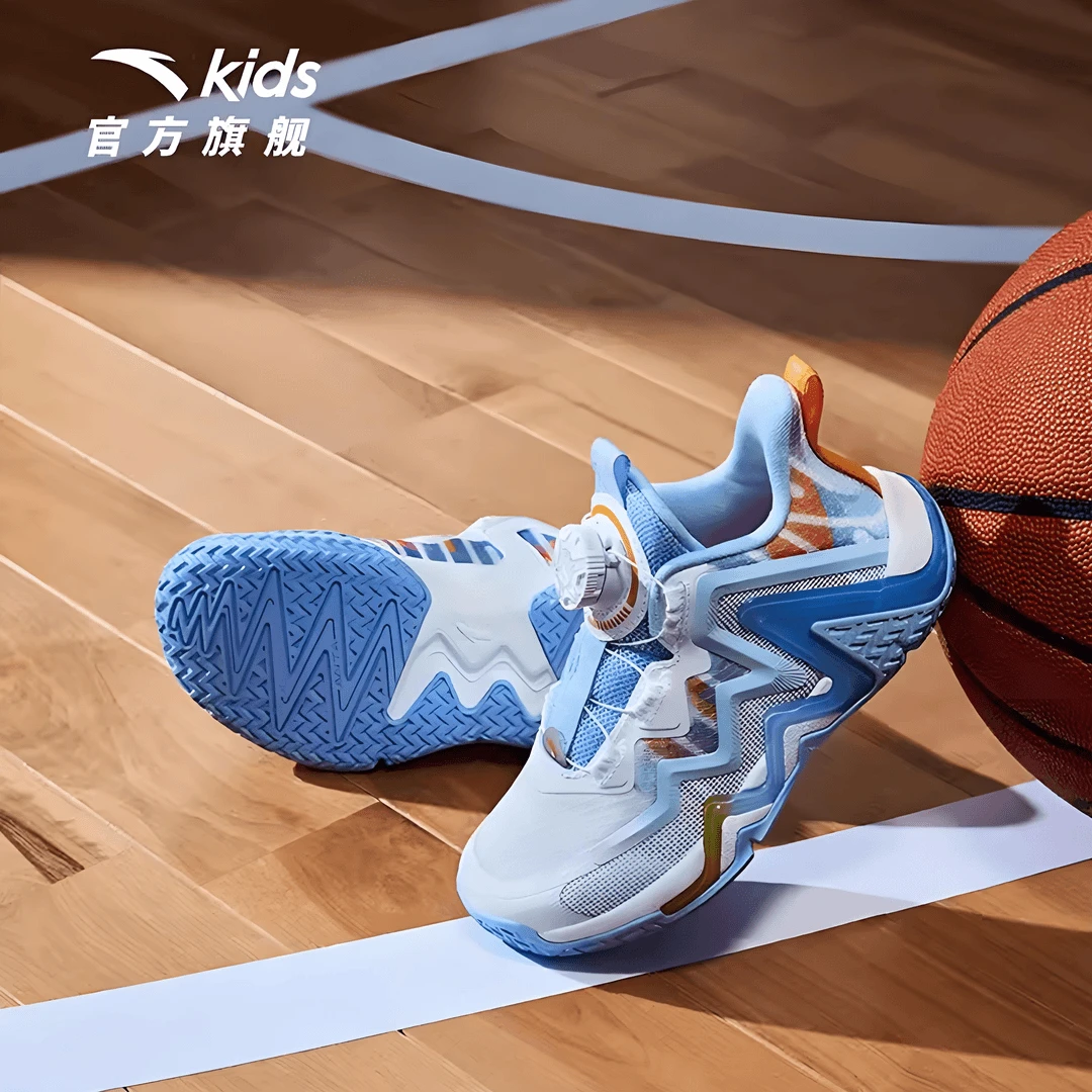 逆鳞3儿童男小童篮球鞋夏季新款透气犟弹专业实战运动鞋312439955