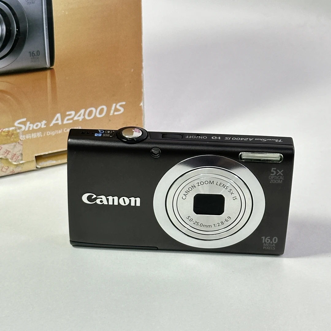 9新 Canon/佳能 A2400is中文1600w像素5倍变焦CCD相机