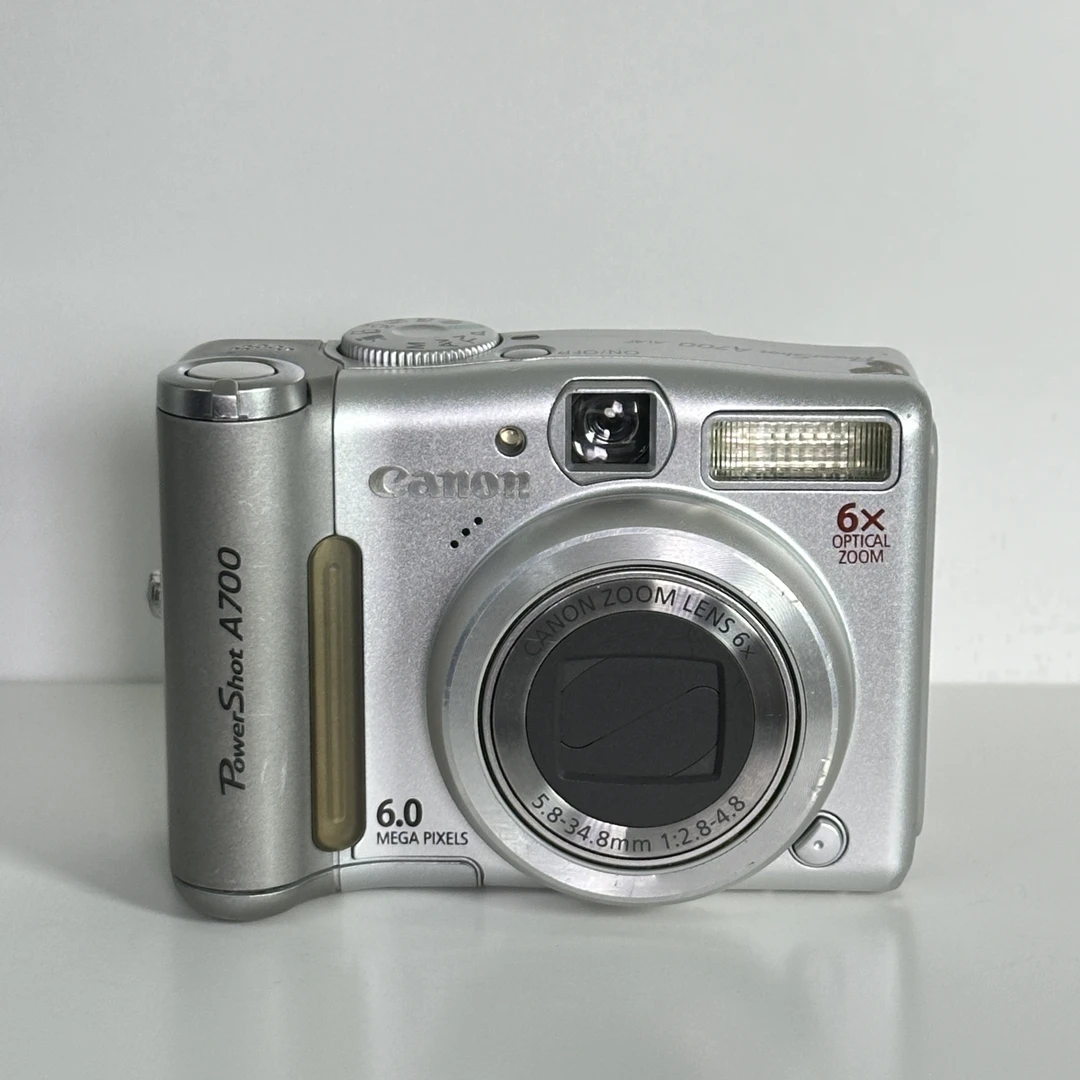 9新 Canon/佳能 A700像素600w6倍光学变焦复古CCD相机