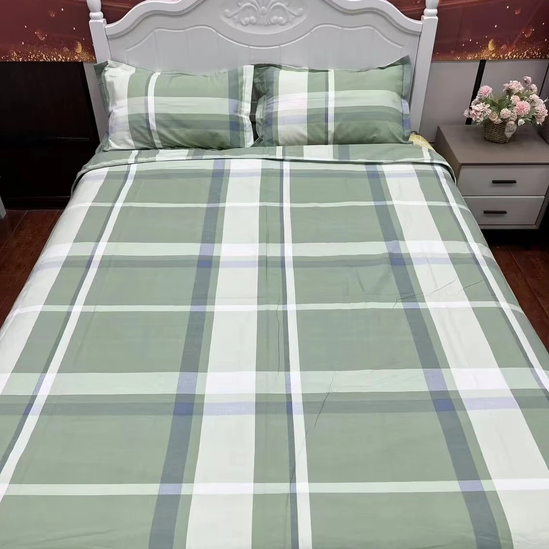 【特价四件套】纯棉印花磨毛斜纹棉双人四件套