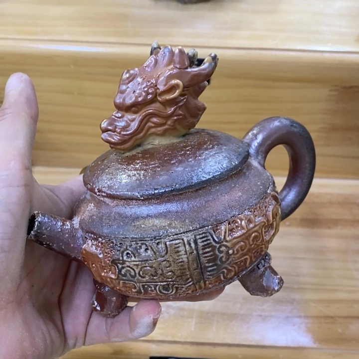陶园柴烧，精品高货g51泥纹