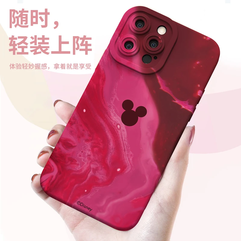适用苹果15手机壳新款女款iphone14Promax爆款软硅胶迪士尼高级感