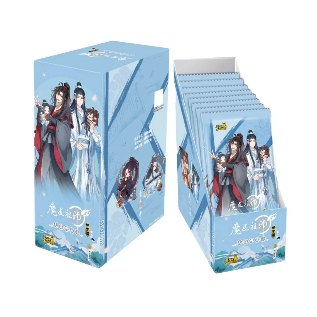 【拆包】卡游 魔道祖师三弹 无羁典藏卡牌 收藏卡牌盲盒