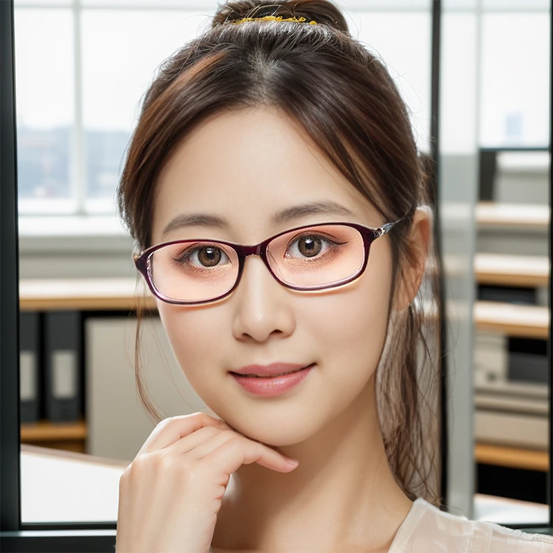 【清仓】防蓝光老花镜女时尚老人优雅舒适个性百搭老光眼镜606