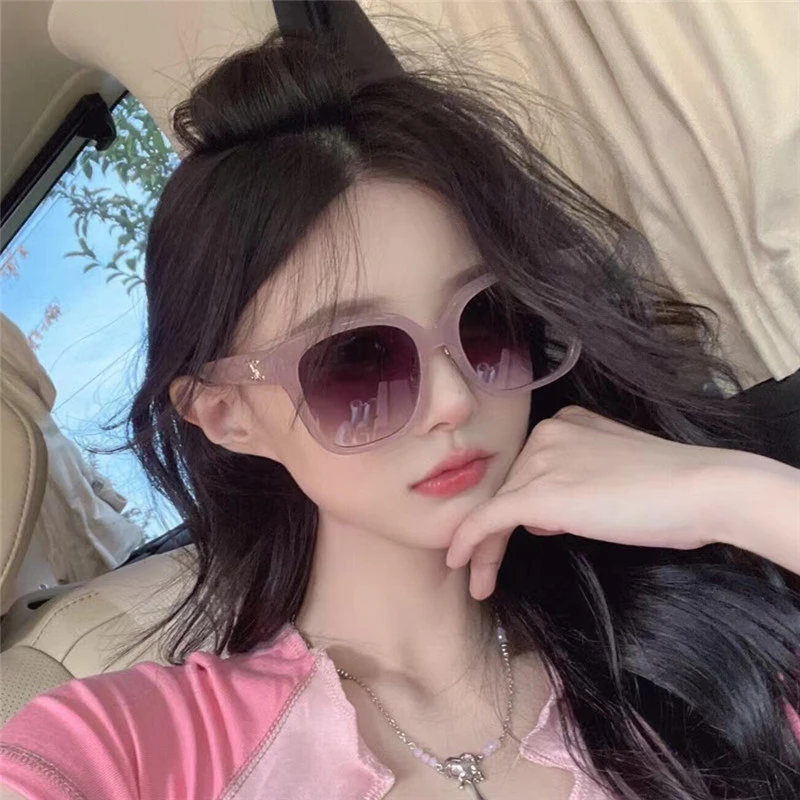 墨镜女夏防紫外线太阳眼镜男士开车2022潮流新款时尚圆脸网红眼睛