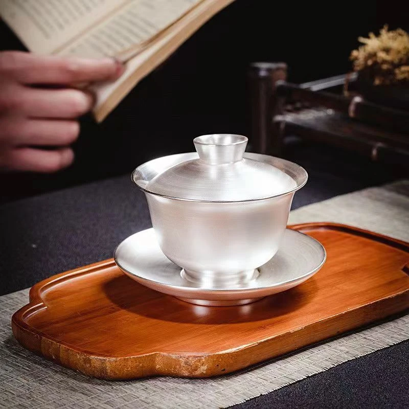 【粉丝福利】盖碗三件套泡茶家用送礼