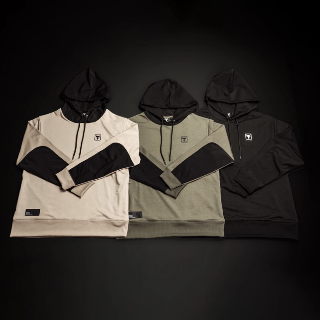 24款Jackall路亚卫衣防裂面料轻量速干轻薄连帽运动衫休闲套头衫