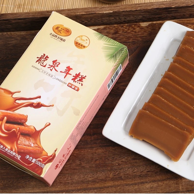 龙泉年糕正宗老式姜汁红糖味500g海南老字号